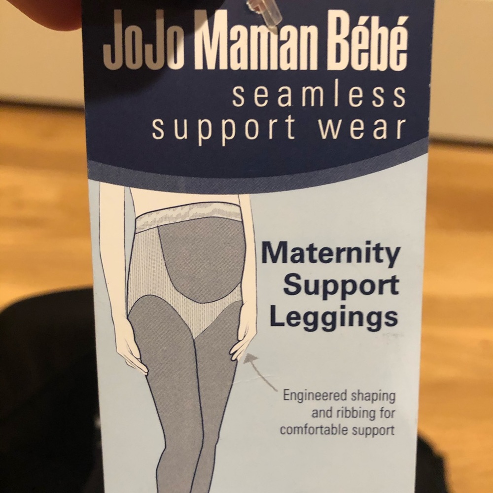 Joni Maman Bebe black maternity leggings
